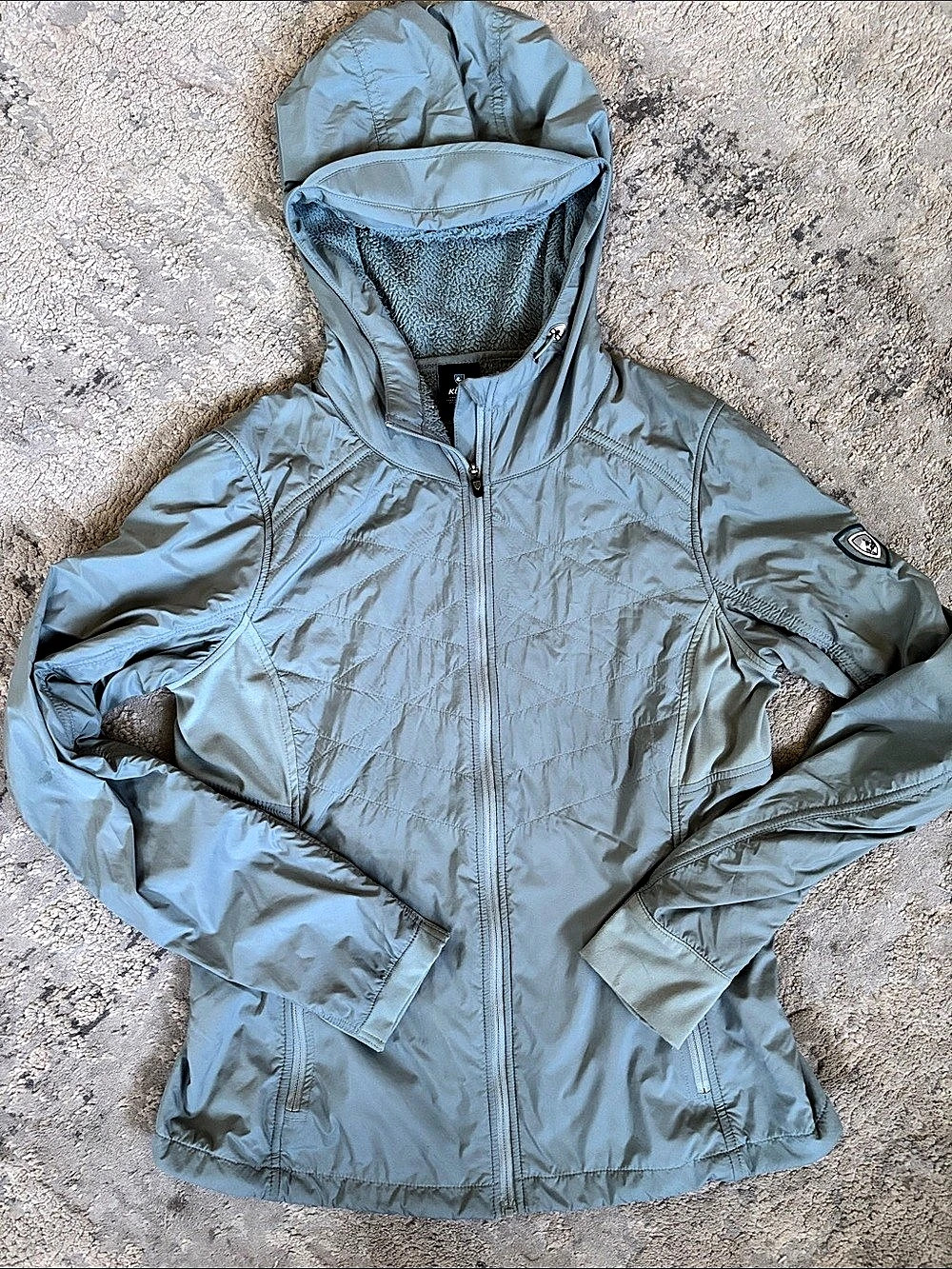 Kuhl The One Hoody Women'Small Hooded Jacket Size Small Blue
